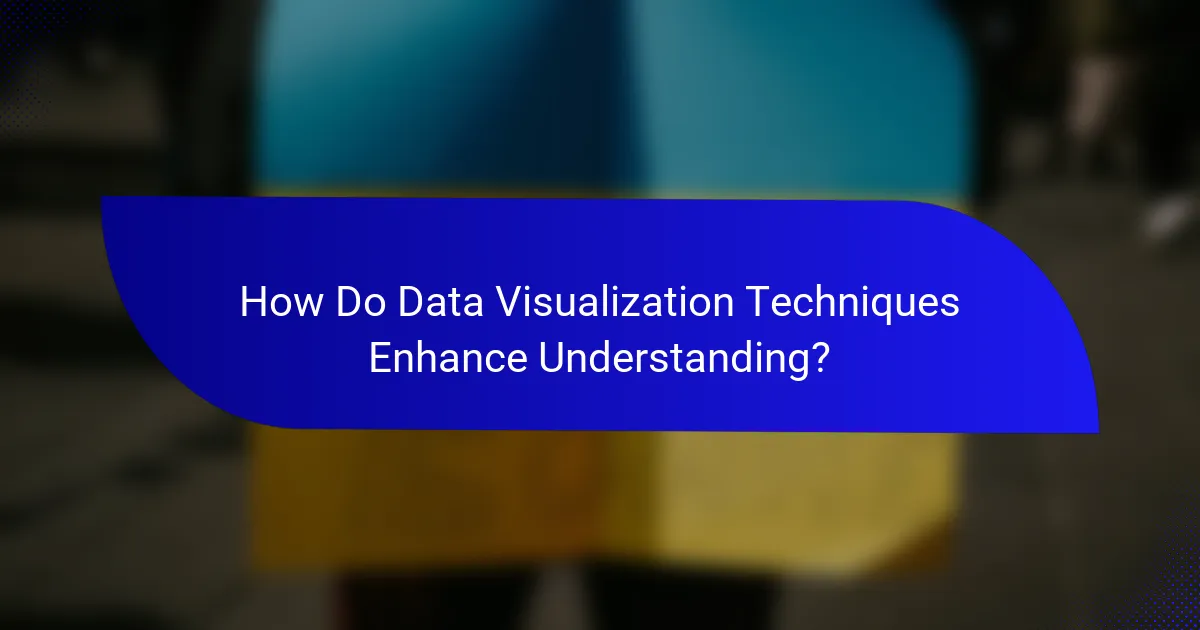 How Do Data Visualization Techniques Enhance Understanding?