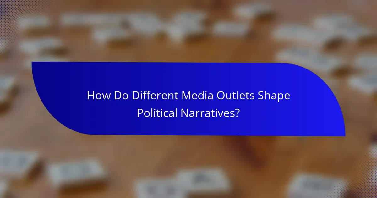 How Do Different Media Outlets Shape Political Narratives?