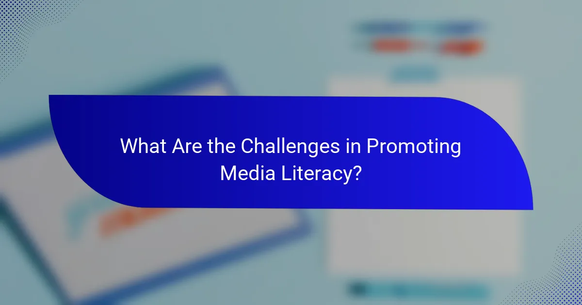 What Are the Challenges in Promoting Media Literacy?